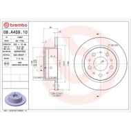 08A45910_2.JPG Discofreno Singolo 08.A459.10 BREMBO per PEUGEOT CITROEN FIAT