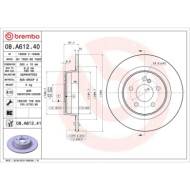 08A61241_2.JPG Discofreno Singolo 08.A612.41 BREMBO per MERCEDES-BENZ