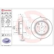 08A71511_2.JPG Discofreno Singolo 08.A715.11 BREMBO per NISSAN