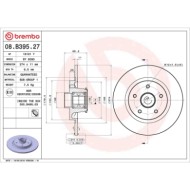 08B39527_2.JPG Discofreno Singolo 08.B395.27 BREMBO per RENAULT MERCEDES-BENZ