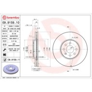 09915910_2.JPG Discofreno Singolo 09.9159.10 BREMBO per OPEL
