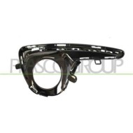 Griglia Destra Paraurti Nera Lucida Per Toyota Yaris Dal 2017 Al 2020
