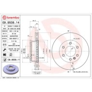 09950811_2.JPG Discofreno Singolo 09.9508.11 BREMBO per VW MERCEDES-BENZ