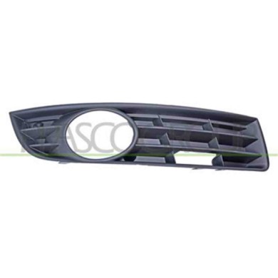 VG0542133_2.JPG Griglia Destra Paraurti Nera Per Volkswagen Passat B6 Dal 2005 Al 2010