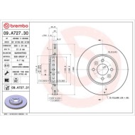 09A72731_2.JPG Discofreno Singolo 09.A727.31 BREMBO per RENAULT DACIA