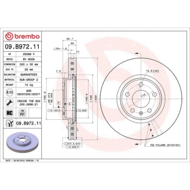 09B97211_2.JPG Discofreno Singolo 09.B972.11 BREMBO per AUDI