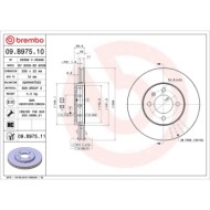 09B97511_2.JPG Discofreno Singolo 09.B975.11 BREMBO per VW SEAT SKODA