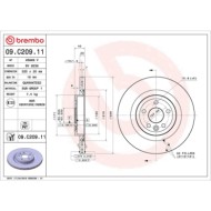09C20911_2.JPG Discofreno Singolo 09.C209.11 BREMBO per LAND ROVER JAGUAR
