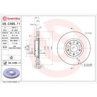 09C49511_2.JPG Discofreno Singolo 09.C495.11 BREMBO per ALFA ROMEO
