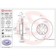 09C65811_2.JPG Discofreno Singolo 09.C658.11 BREMBO per PEUGEOT CITROEN OPEL