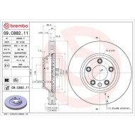 09C88211_2.JPG Discofreno Singolo 09.C882.11 BREMBO per AUDI VW PORSCHE