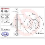 09C92811_2.JPG Discofreno Singolo 09.C928.11 BREMBO per RENAULT NISSAN
