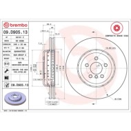 09D90513_2.JPG Discofreno Singolo 09.D905.13 BREMBO per BMW