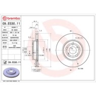 09E53011_2.JPG Discofreno Singolo 09.E530.11 BREMBO per TOYOTA