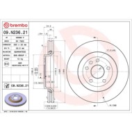 09N23621_2.JPG Discofreno Singolo 09.N236.21 BREMBO per JEEP DODGE