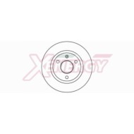 Discofreno Singolo X601044 AP XENERGY per PEUGEOT CITROEN MEGA