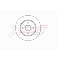 Discofreno Singolo X601431 AP XENERGY per PEUGEOT CITROEN DS