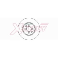 Discofreno Singolo X602151 AP XENERGY per RENAULT DACIA