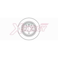 Discofreno Singolo X602162 AP XENERGY per OPEL FIAT SAAB