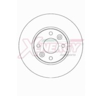 Discofreno Singolo X602714 AP XENERGY per RENAULT MERCEDES-BENZ DACIA