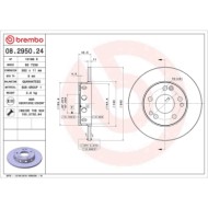 08295024_2.JPG Coppia Dischi Freno 08.2950.24 BREMBO per MERCEDES-BENZ