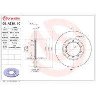 08A53010_2.JPG Coppia Dischi Freno 08.A530.10 BREMBO per FORD