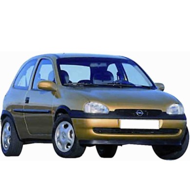 000293_AUTO.JPG Piastra Specchio Per Opel Corsa - Combo Lato Sinistro Dal 1993/03 Al 2000/08