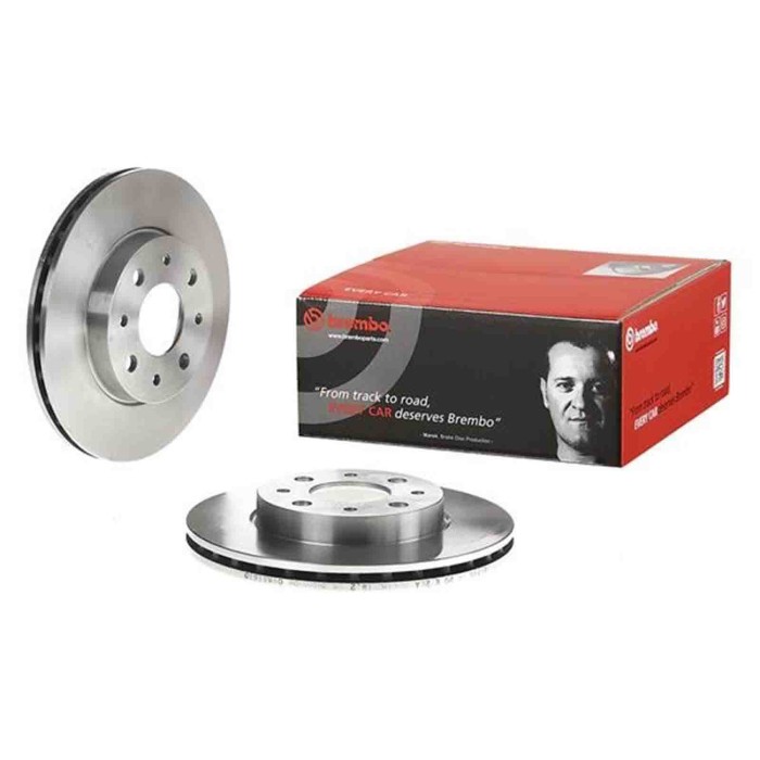 09861610_1.JPG Coppia Dischi Freno 09.8616.10 BREMBO per FORD FIAT