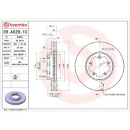 09A52910_2.JPG Coppia Dischi Freno 09.A529.10 BREMBO per FORD