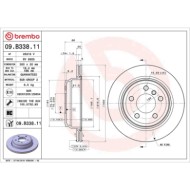 09B33811_2.JPG Coppia Dischi Freno 09.B338.11 BREMBO per BMW
