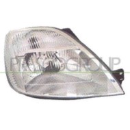 Proiettore Destro H4 Elettrico Con Motore Per Ford Fiesta Mk V Dal 2002 Al 2005