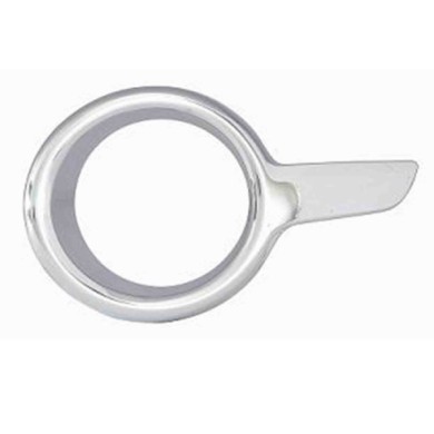 001066_AUTO.JPG Cornice Fendinebbia Cromata Per Peugeot 208 Lato Destro Dal 2012/04 Al 2014/12