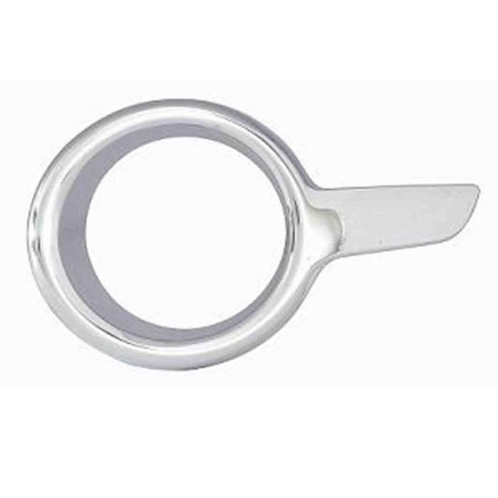 001066_AUTO.JPG Cornice Fendinebbia Cromata Per Peugeot 208 Lato Destro Dal 2012/04 Al 2014/12