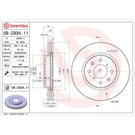 09C93411_2.JPG Coppia Dischi Freno 09.C934.11 BREMBO per SUZUKI