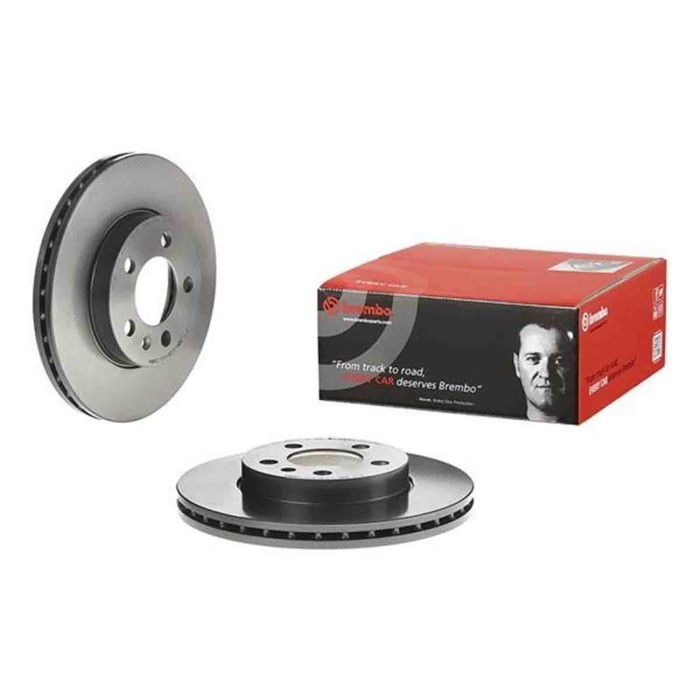 09D57011_1.JPG Coppia Dischi Freno 09.D570.11 BREMBO per AUDI VW SEAT SKODA