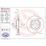 09D57311_2.JPG Coppia Dischi Freno 09.D573.11 BREMBO per TOYOTA