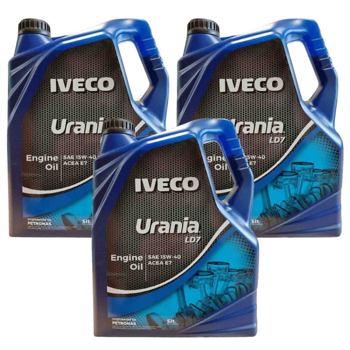LD4.jpg Olio Motore Petronas Urania Ldt 15w40 Veicoli Iveco Euro 4-5 Confezione 15 Litri