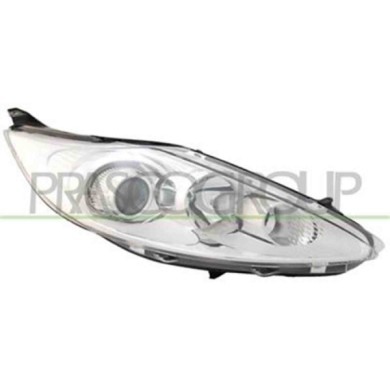 GUIDA_ALLA_SCELTA.JPG Proiettore Destro H1+h7 Elettrico Cromato Per Ford Fiesta Mk Vi Dal 2008 Al 2012