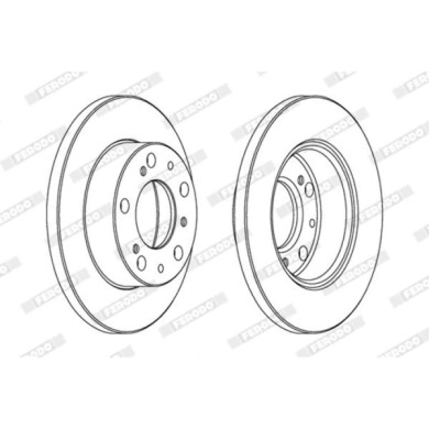 LIBRETTO_RICHIESTA_TARGA.JPG Coppia Dischi Freno DDF063 FERODO per PEUGEOT CITROEN FIAT ALFA ROMEO