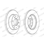 LIBRETTO_RICHIESTA_TARGA.JPG Coppia Dischi Freno DDF063 FERODO per PEUGEOT CITROEN FIAT ALFA ROMEO