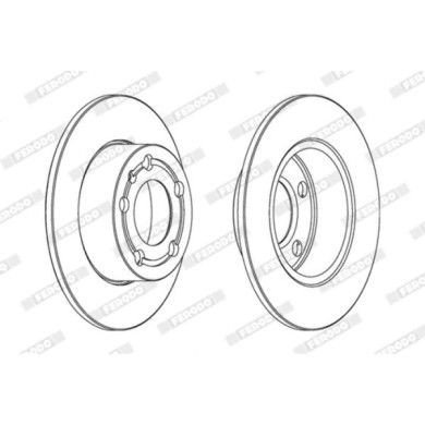 LIBRETTO_RICHIESTA_TARGA.JPG Coppia Dischi Freno DDF929 FERODO per AUDI VW SEAT SKODA