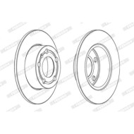 LIBRETTO_RICHIESTA_TARGA.JPG Coppia Dischi Freno DDF929 FERODO per AUDI VW SEAT SKODA