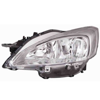 001075_AUTO.JPG Proiettore H7-h7 Elettrico Senza Motore Per Peugeot 508 Lato Sinistro Dal 2011/03 Al 2014/05