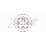 Coppia Dischi Freno X601034 AP XENERGY per MINI