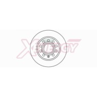 Coppia Dischi Freno X601120 AP XENERGY per AUDI VW SEAT SKODA