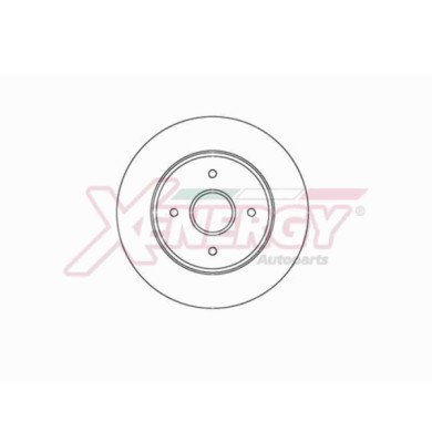 NEUTRO.jpg Coppia Dischi Freno X601431 AP XENERGY per PEUGEOT CITROEN DS
