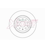 Coppia Dischi Freno X601475 AP XENERGY per AUDI VW SEAT SKODA