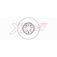 Coppia Dischi Freno X602011 AP XENERGY per PEUGEOT CITROEN FIAT