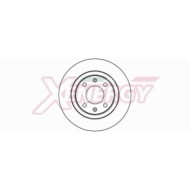 Coppia Dischi Freno X602064 AP XENERGY per PEUGEOT CITROEN