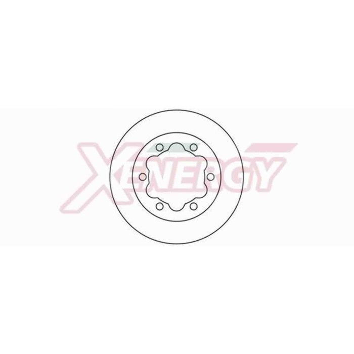 NEUTRO.jpg Coppia Dischi Freno X602096 AP XENERGY per VW MERCEDES-BENZ